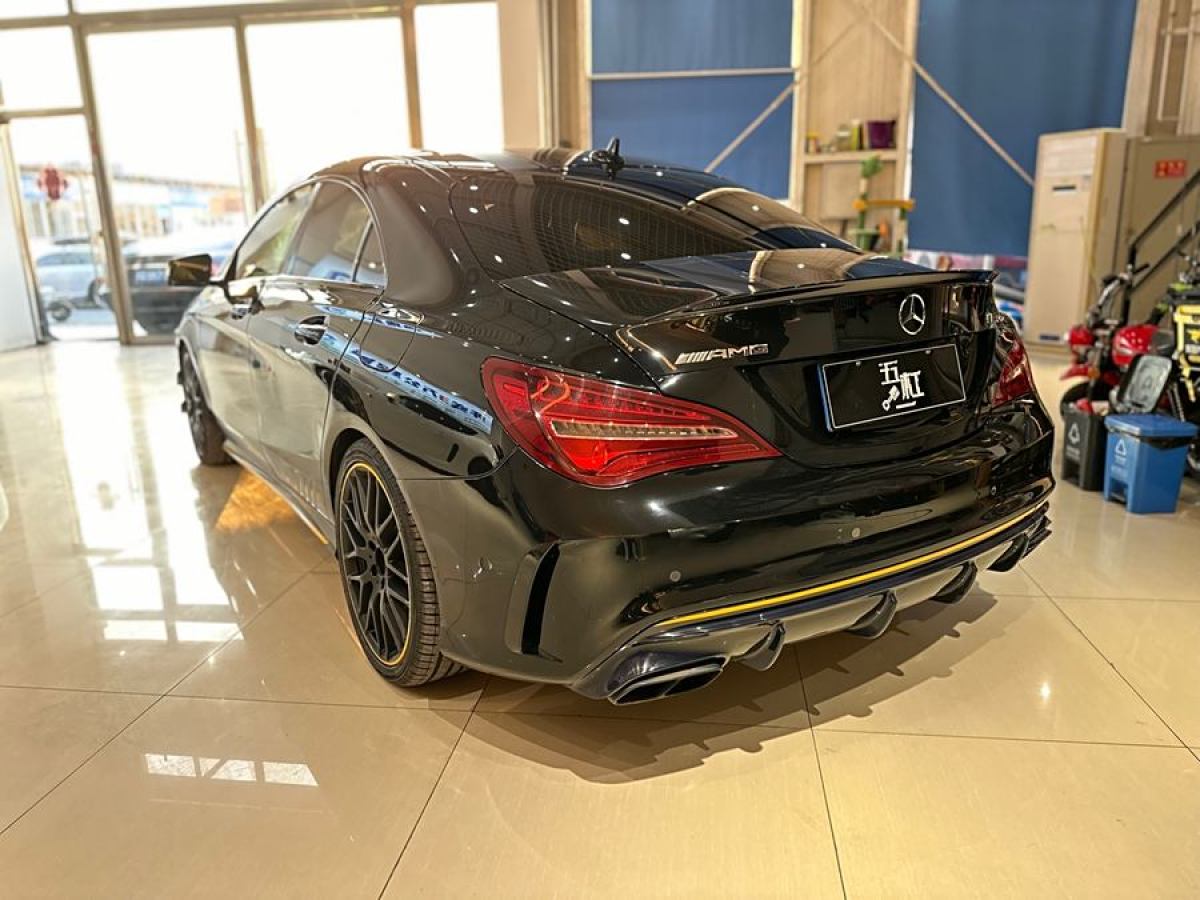 奔馳 奔馳CLA級(jí)AMG  2017款 AMG CLA 45 4MATIC 暗夜雷霆限量版圖片