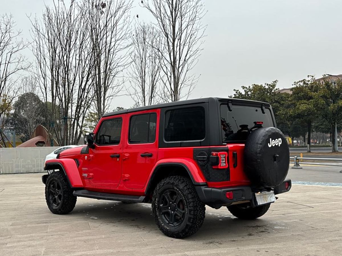 Jeep 牧馬人  2019款 2.0T Sahara 四門版 國VI圖片