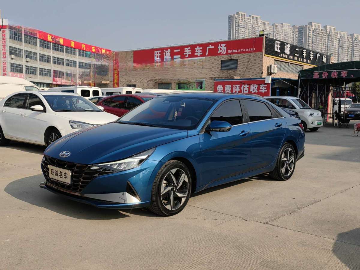 現(xiàn)代 伊蘭特  2021款 1.5L LUX尊貴版圖片