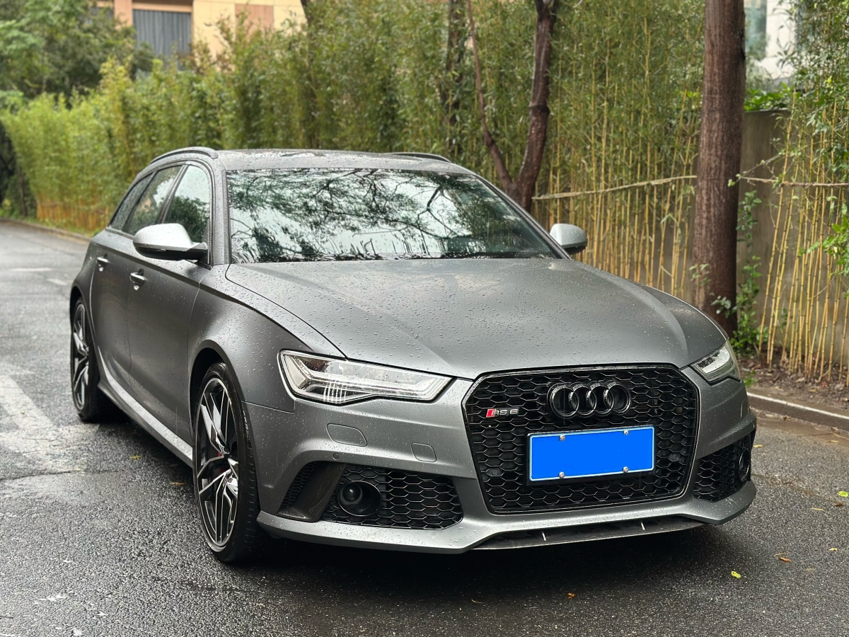 2018年5月奧迪 奧迪RS 6  2016款 RS 6 4.0T Avant