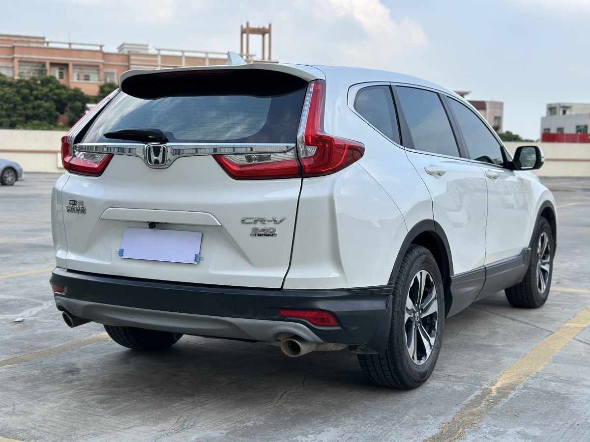 2019年8月本田 CR-V  2019款 240TURBO CVT兩驅(qū)舒適版 國(guó)VI