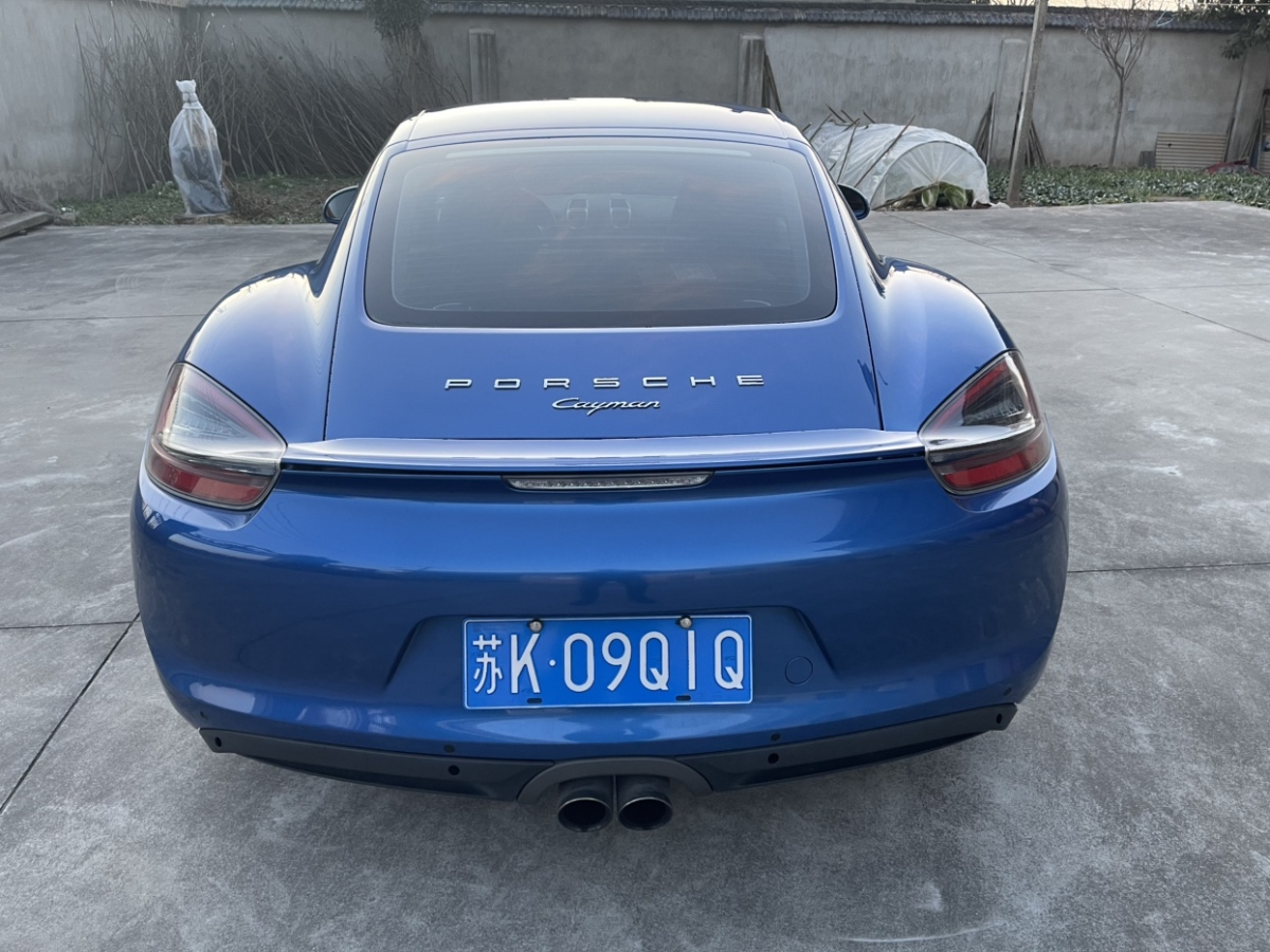 保時(shí)捷 Cayman  2013款 Cayman 2.7L圖片