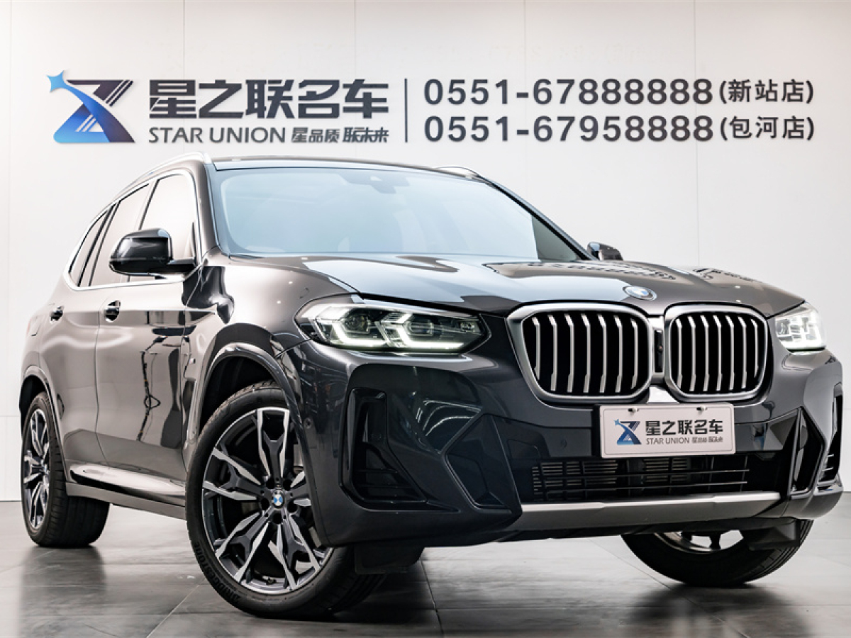 寶馬 寶馬X3  2022款 xDrive30i 領(lǐng)先型 M曜夜套裝圖片