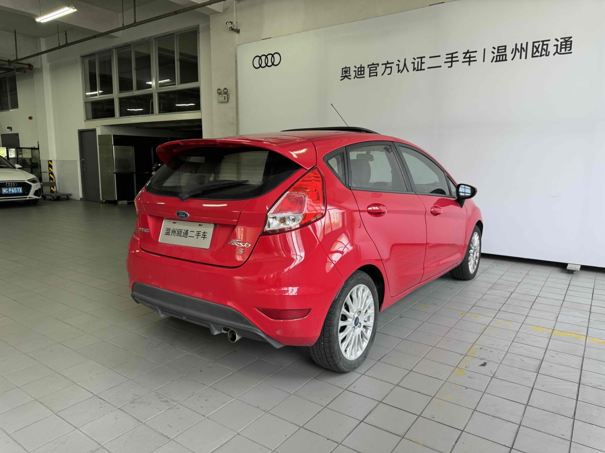 2013年9月福特 嘉年華  2013款 兩廂 1.5L 自動運動型