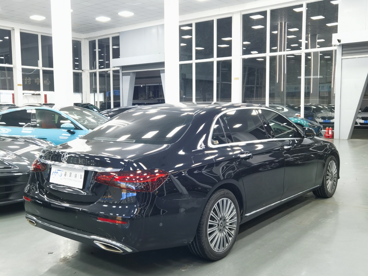 奔馳 奔馳E級(jí)  2022款 改款 E 300 L 豪華型圖片