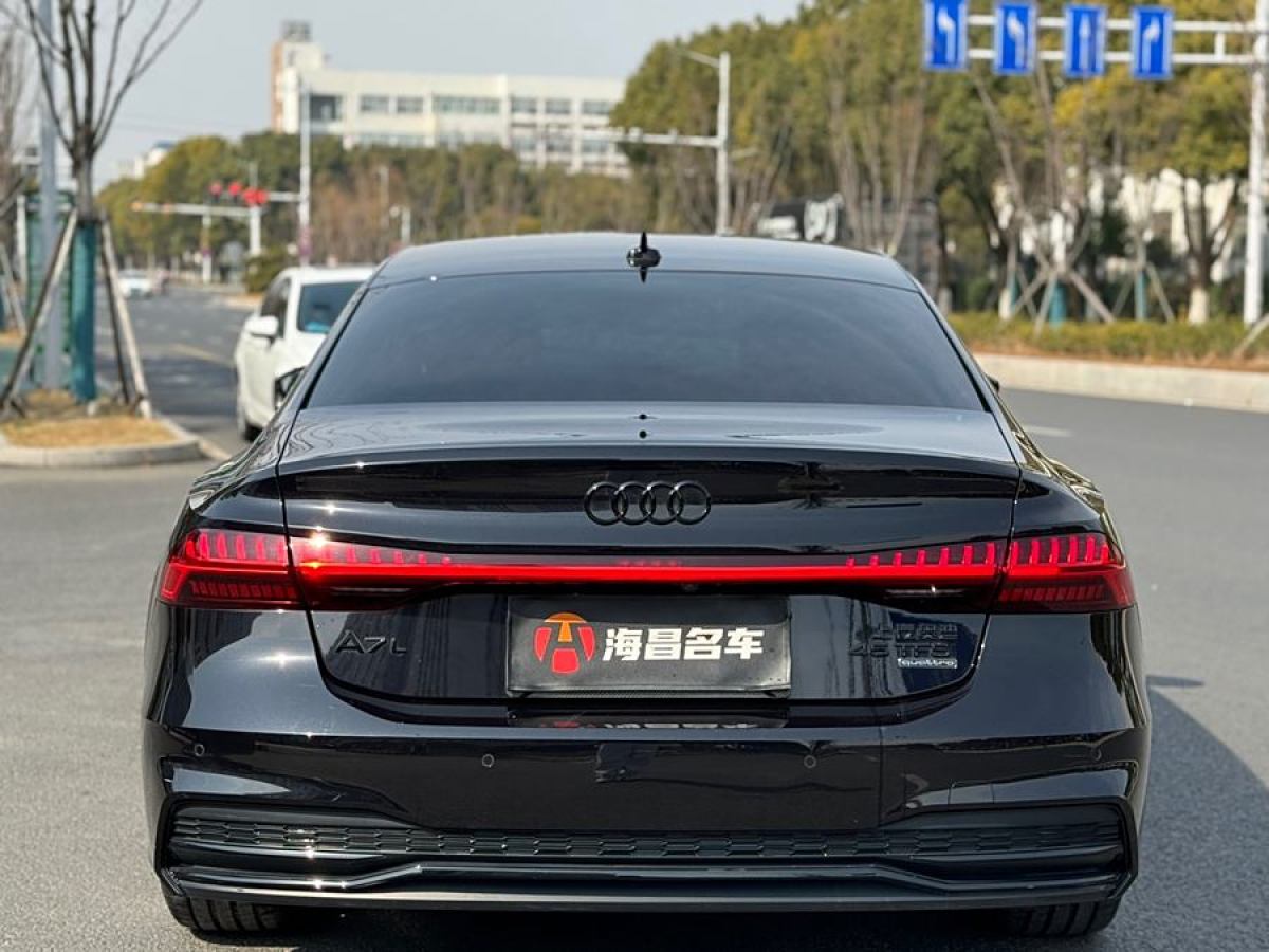 奧迪 奧迪A7L  2022款 45 TFSI quattro S-line 風(fēng)騎士圖片