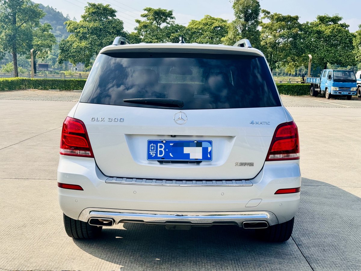 2014年8月奔馳 奔馳GLK級(jí)  2013款 GLK 300 4MATIC 豪華型