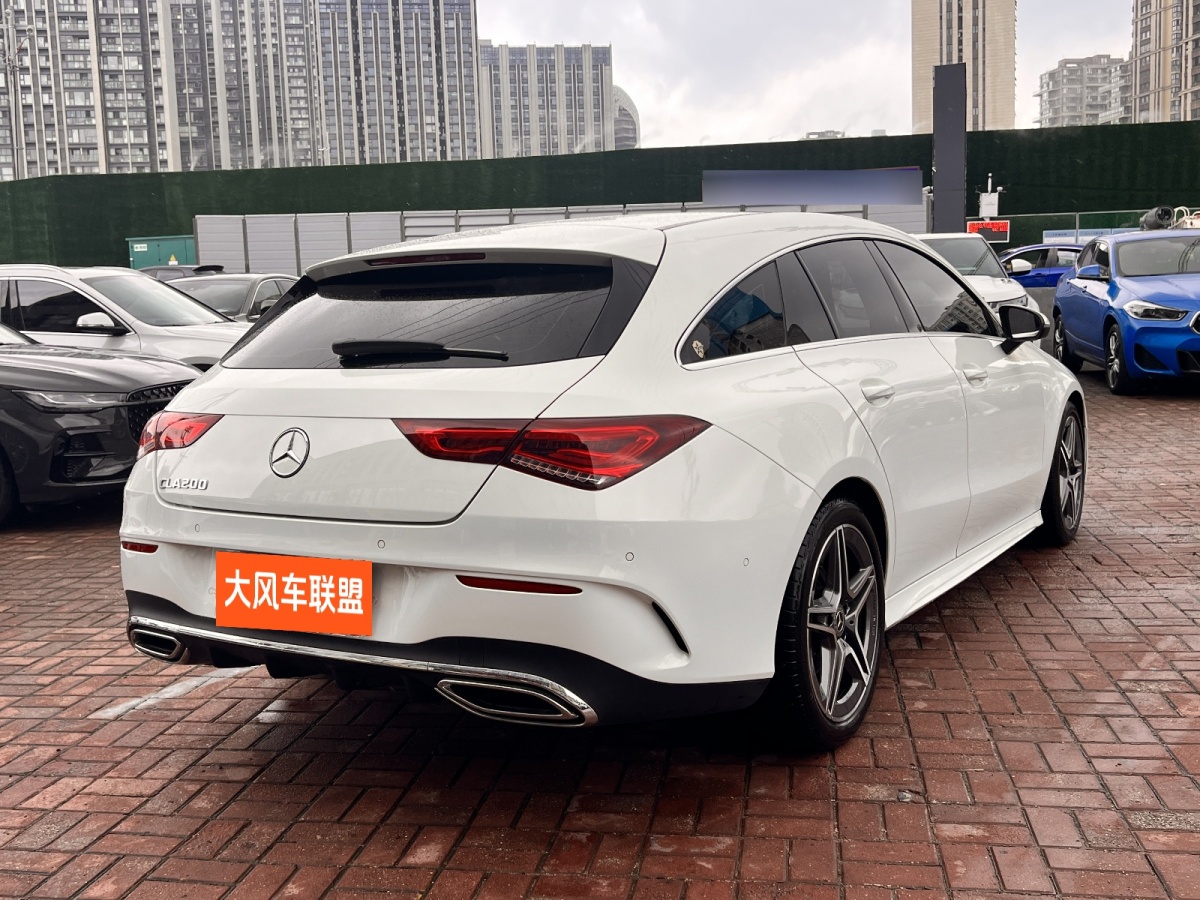 奔馳 奔馳CLA級  2020款 CLA 200 獵跑車圖片