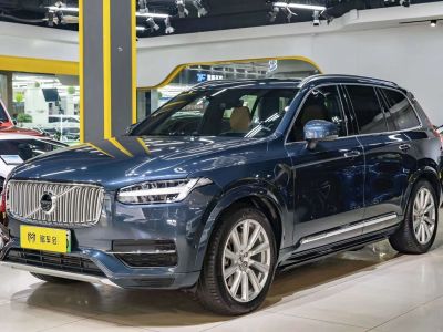 月_二手沃爾沃 xc90新能源 2021款 e驅混動 t8 智尊豪華版 7座_價格6x