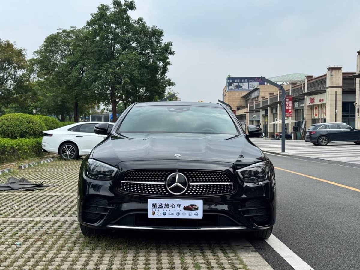 奔馳 奔馳E級(jí)  2021款 改款 E 300 L 尊貴型圖片