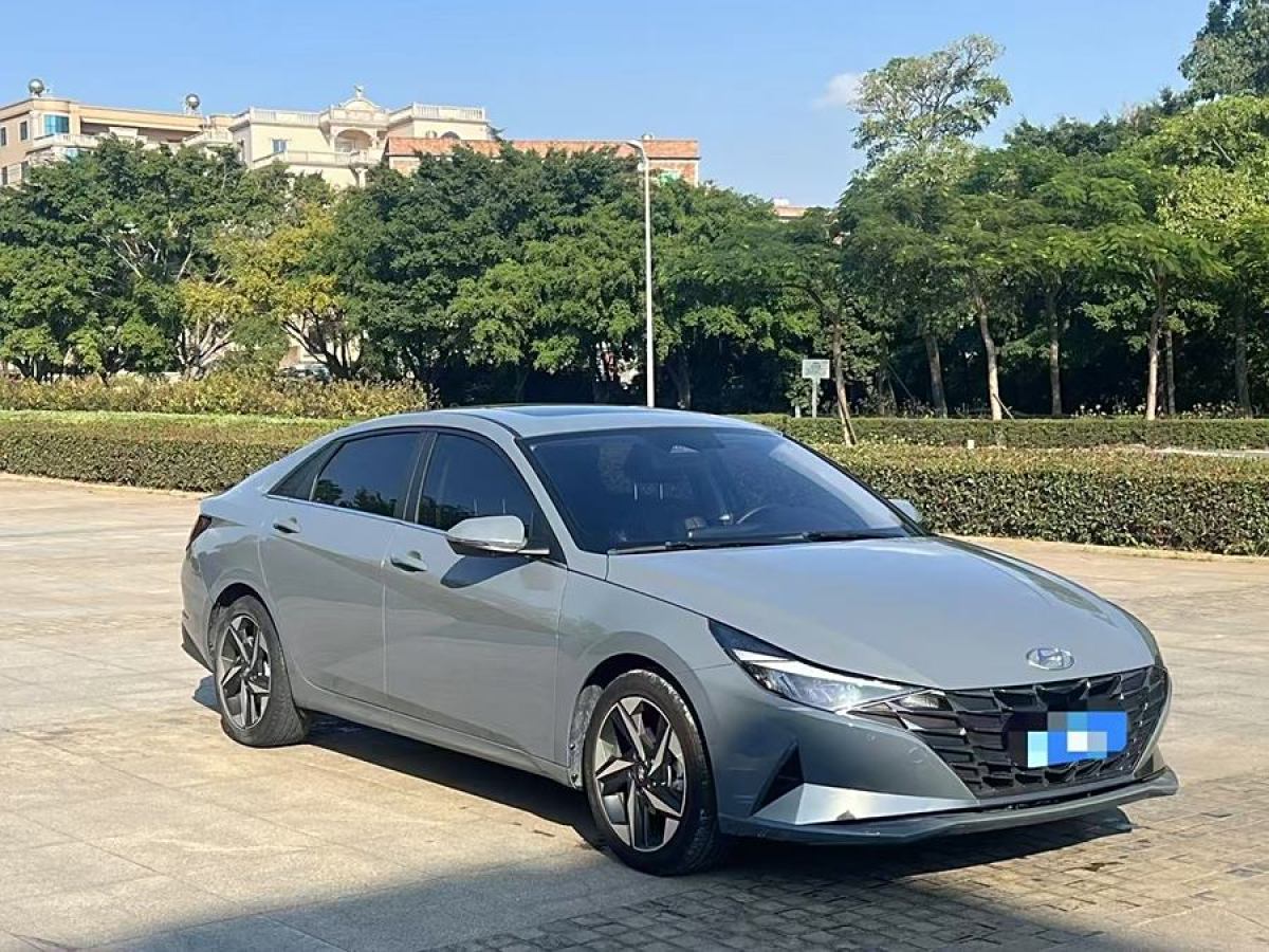 現(xiàn)代 伊蘭特  2022款 1.5L CVT LUX尊貴版圖片