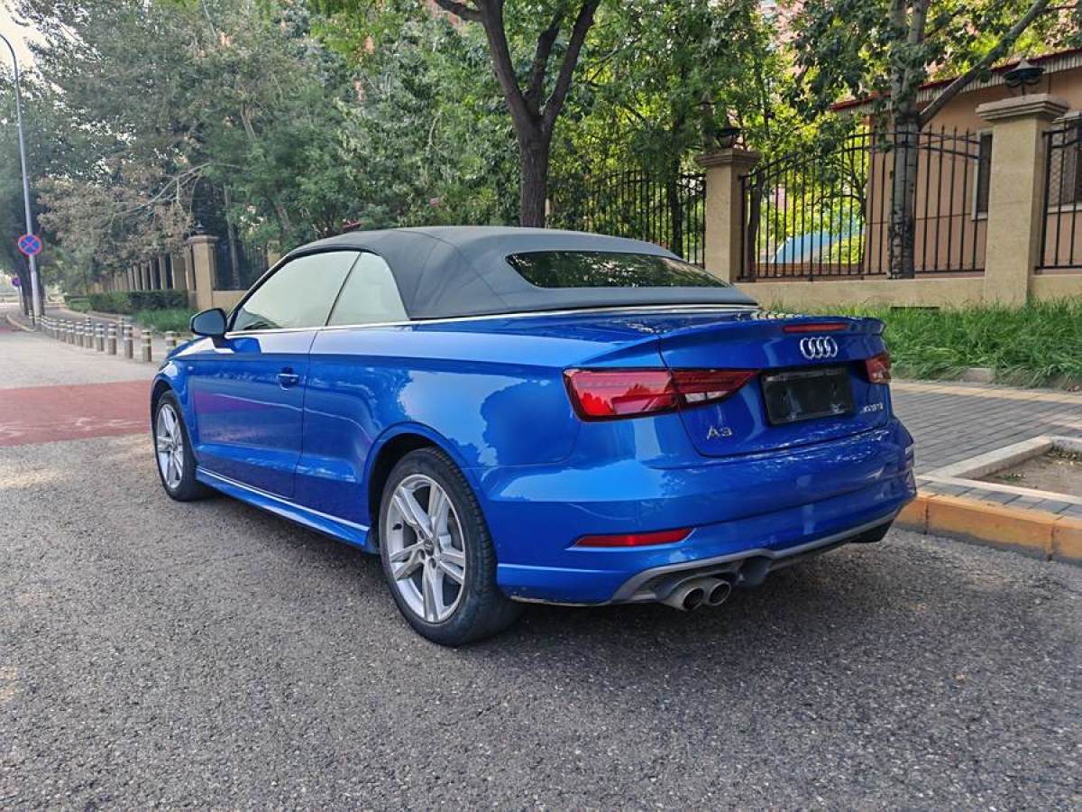 2019年2月奧迪 奧迪A3  2017款 Cabriolet 40 TFSI