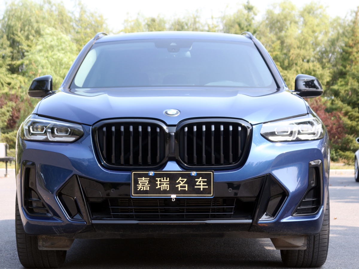 2022年1月寶馬 寶馬X3  2022款 xDrive30i 領(lǐng)先型 M曜夜套裝