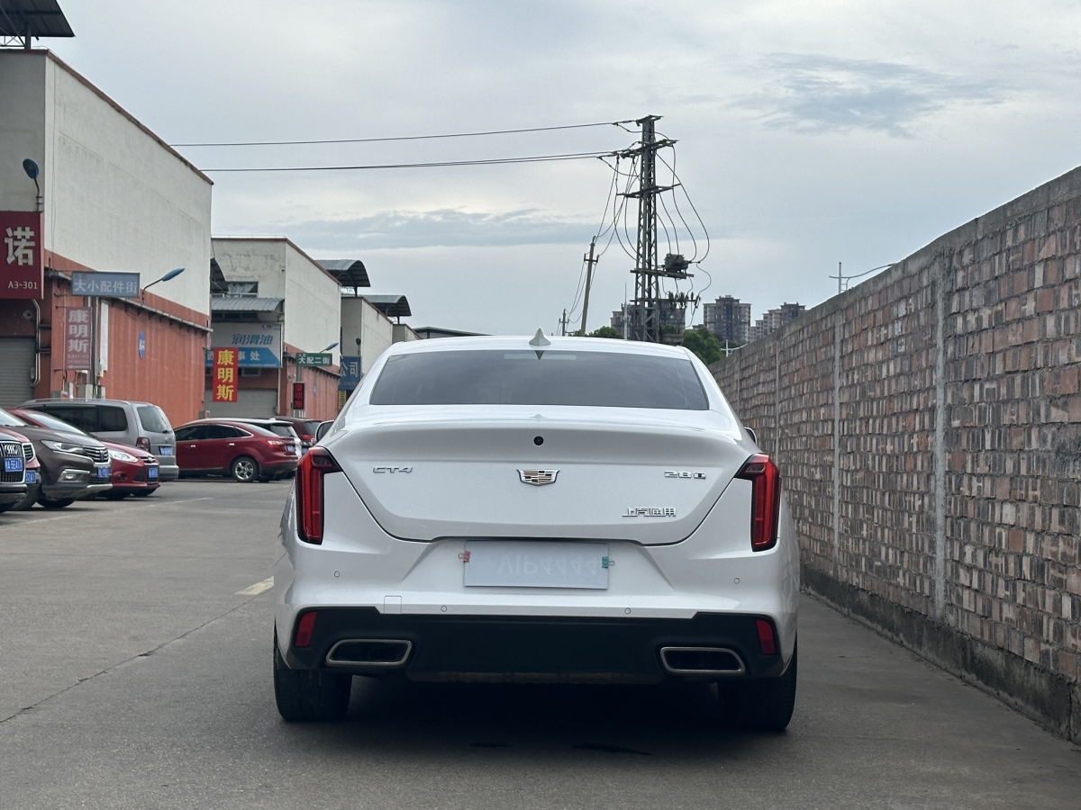 2022年1月凱迪拉克 CT4  2021款 28T 豪華型