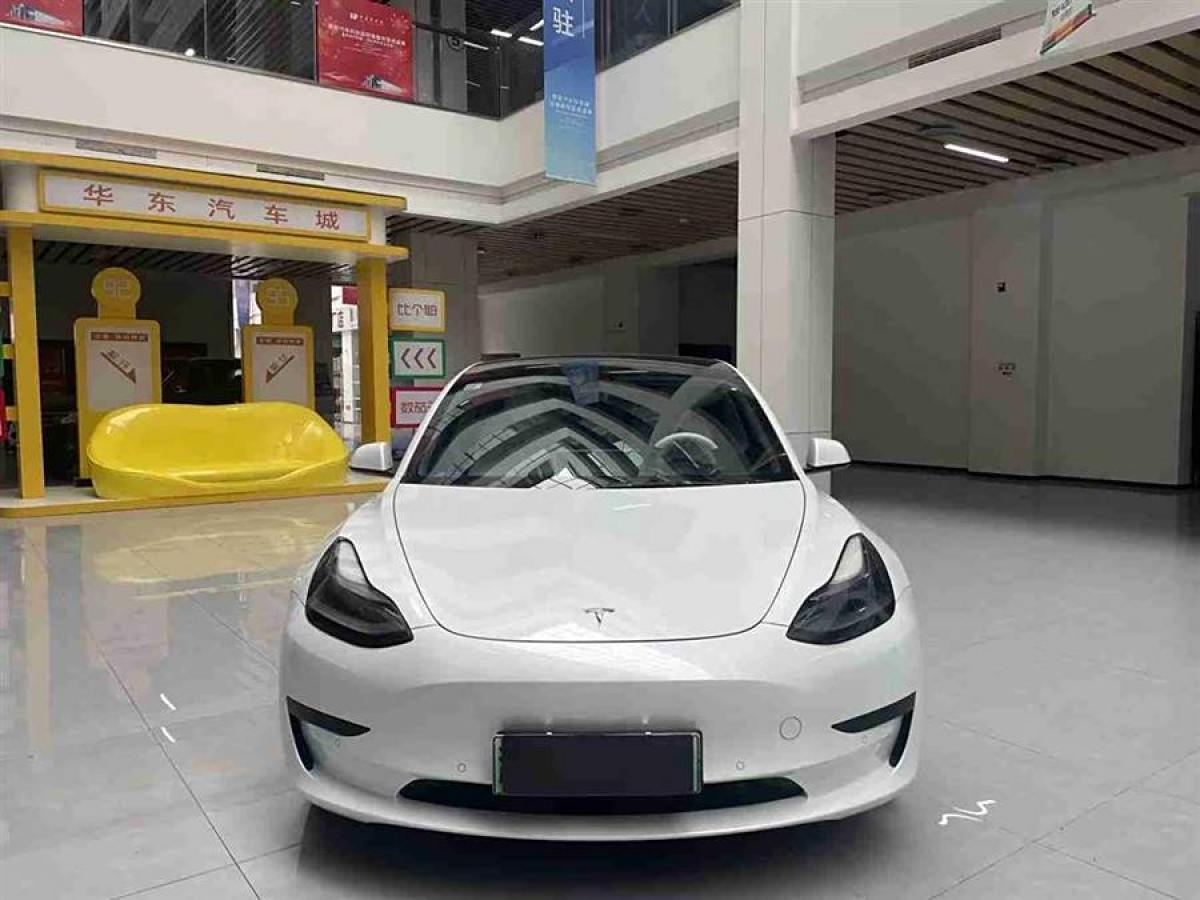 特斯拉 Model 3  2021款 改款 標(biāo)準(zhǔn)續(xù)航后驅(qū)升級版圖片