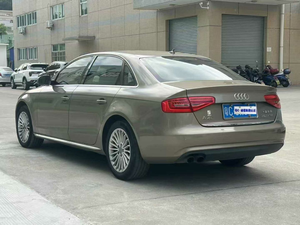 奧迪 奧迪A4L  2013款 A4L 30TFSI 手動舒適型圖片