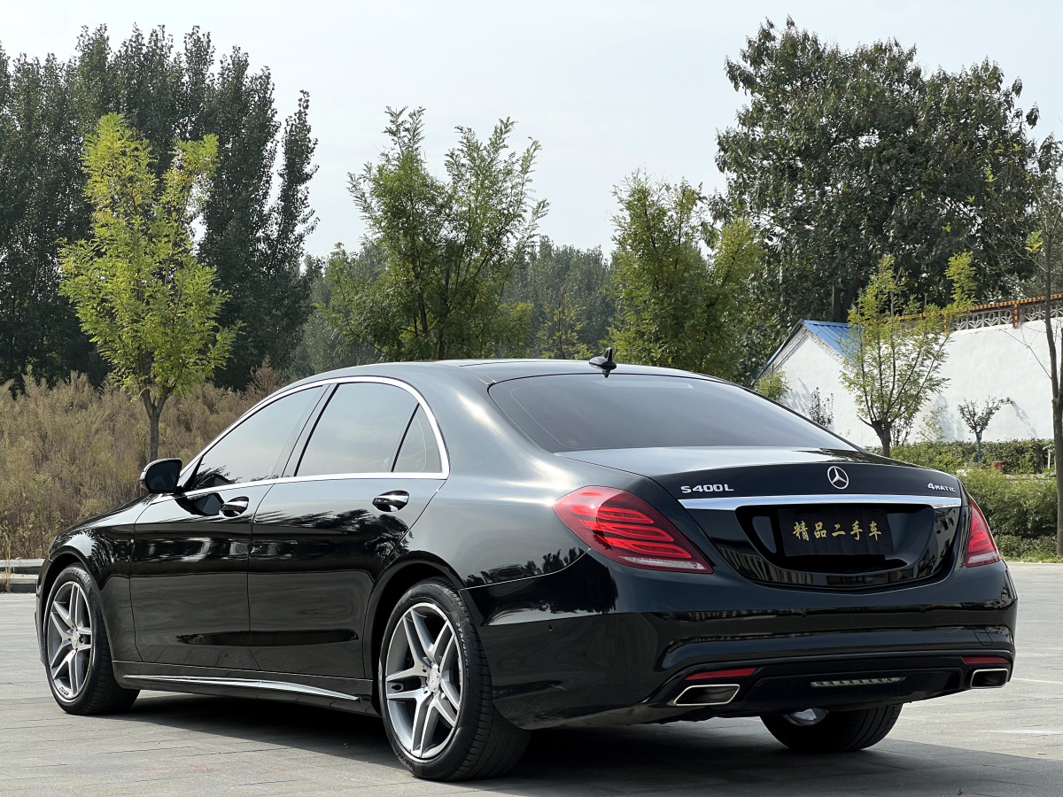 2016年9月奔馳 奔馳S級  2016款 S 400 L 4MATIC