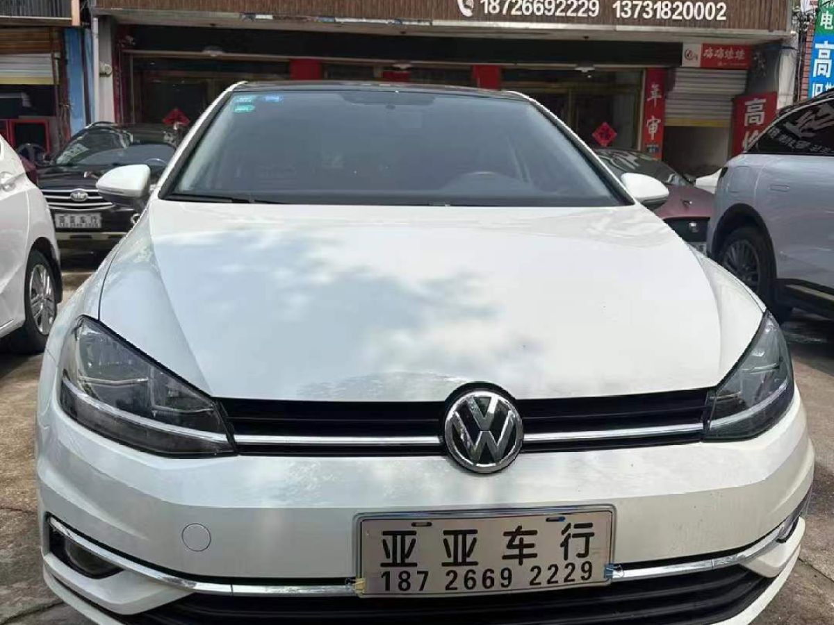 大眾 高爾夫  2019款  改款 1.6L 手動(dòng)時(shí)尚型 國(guó)V圖片