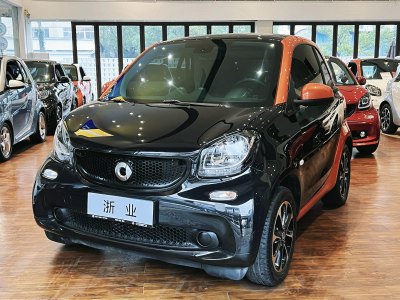 2016年8月 smart fortwo 1.0L 52千瓦硬頂激情版圖片