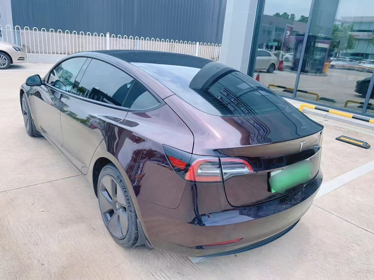 特斯拉 Model 3  2021款 改款 標(biāo)準(zhǔn)續(xù)航后驅(qū)升級版圖片