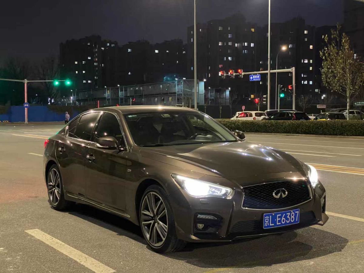 英菲尼迪 Q50L  2015款 2.0T 悅享版圖片