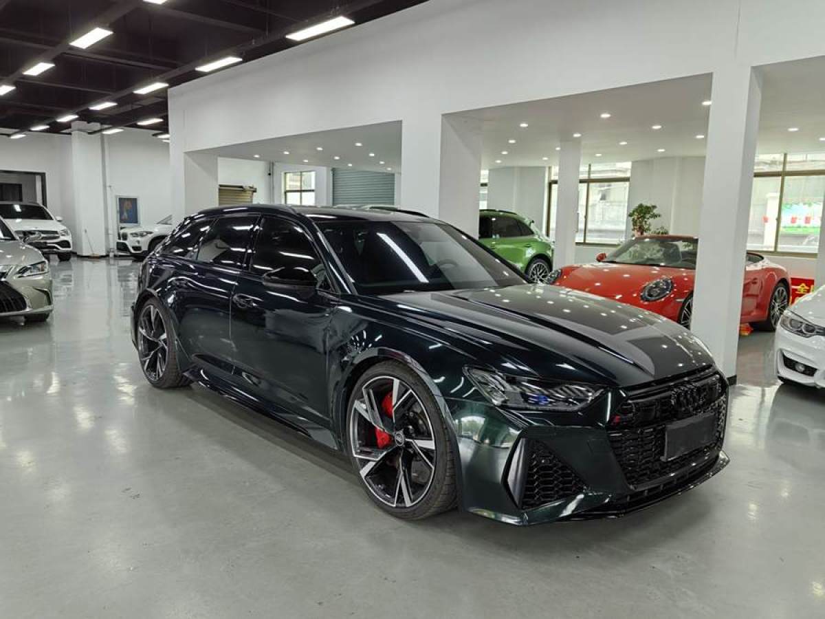 2023年8月奧迪 奧迪RS 6  2022款 RS 6 4.0T Avant