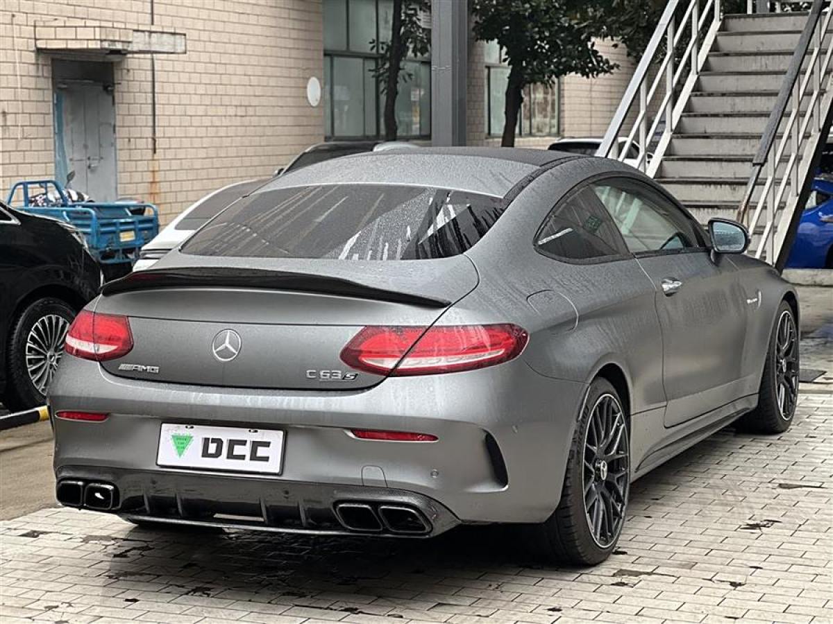 奔馳 奔馳C級(jí)AMG  2019款 AMG C 63 S 轎跑車圖片