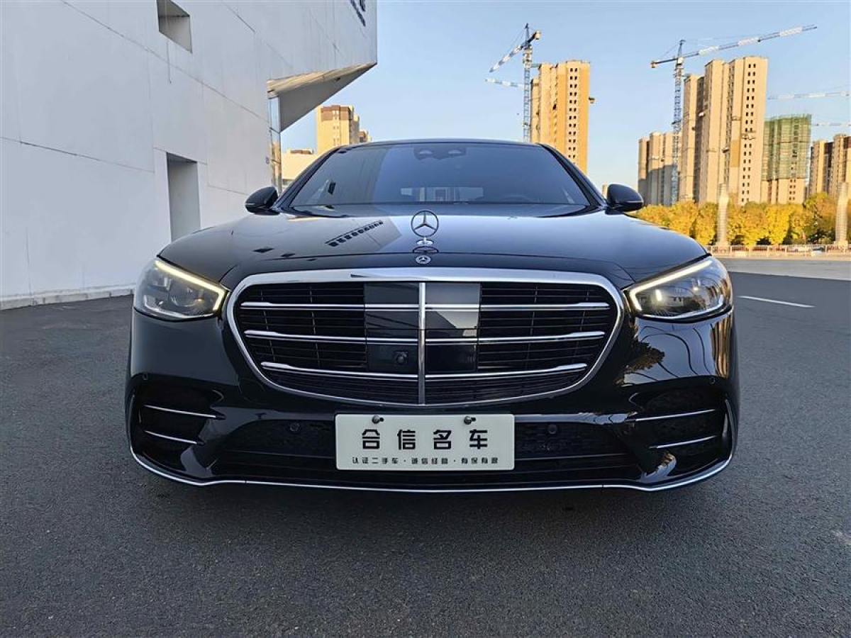 2022年8月奔馳 奔馳S級(jí)  2022款 改款 S 450 L 4MATIC