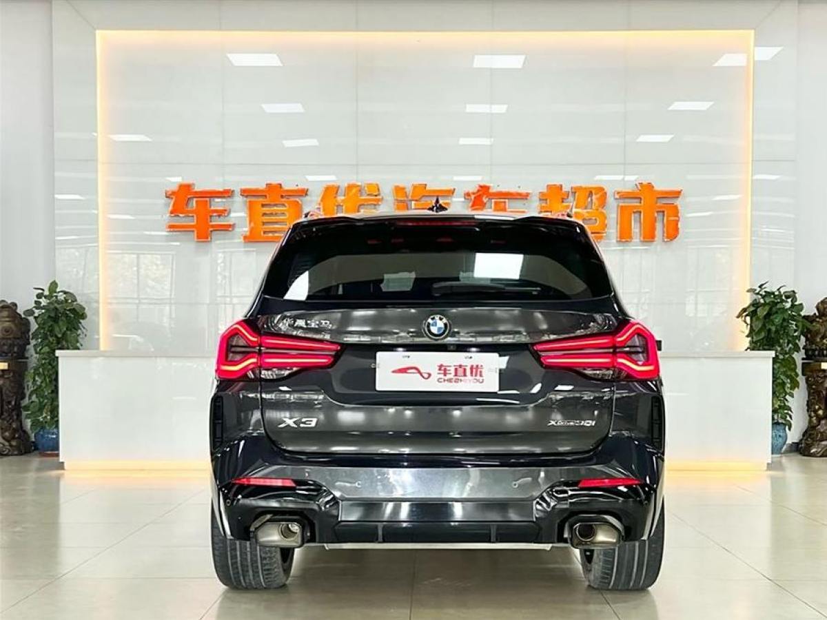 寶馬 寶馬X3  2022款 xDrive30i 領(lǐng)先型 M曜夜套裝圖片