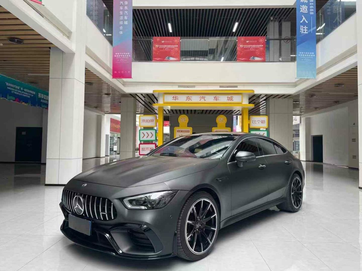 奔馳 奔馳AMG GT  2020款 AMG GT 53 4MATIC+ 四門(mén)跑車(chē)圖片