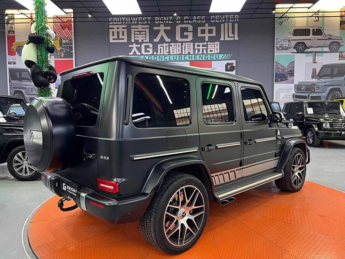 奔馳 奔馳G級AMG  2019款 G 63 時光銘刻特別版圖片