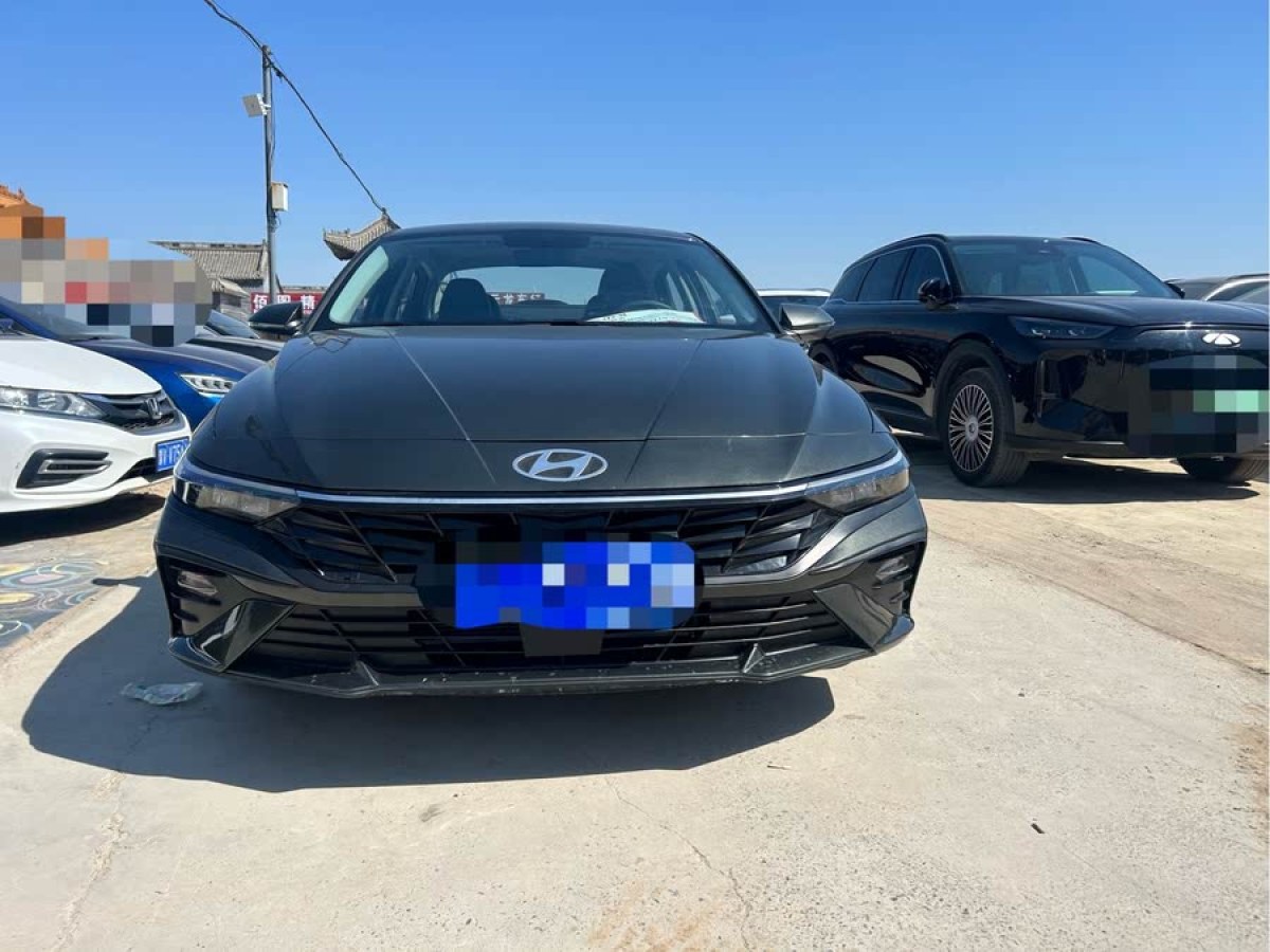 現(xiàn)代 伊蘭特  2023款 1.5L CVT GLX精英版圖片