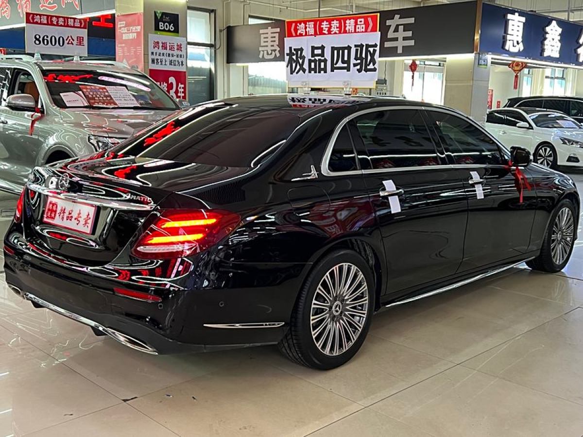 2019年1月奔馳 奔馳E級  2019款 E 200 L 4MATIC