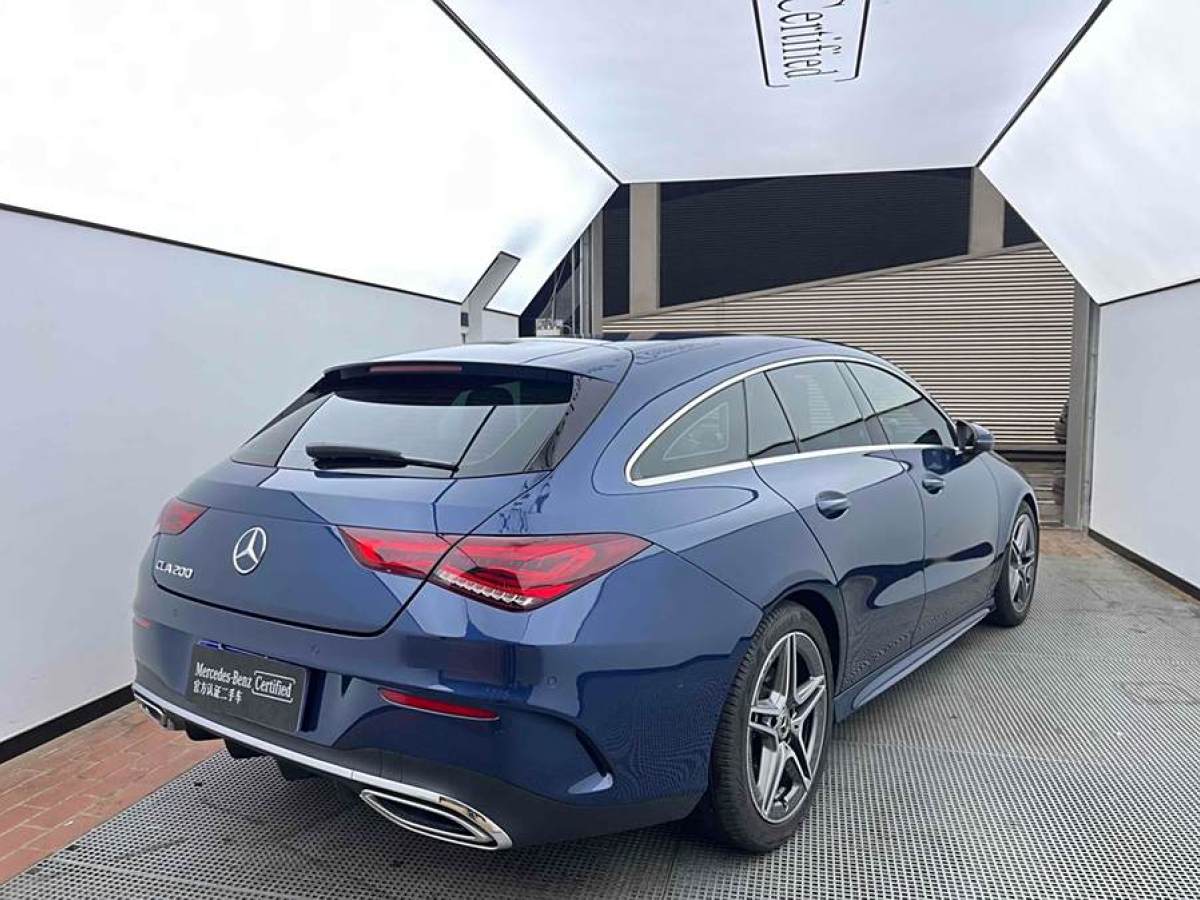 奔馳 奔馳CLA級  2021款 CLA 200 獵跑車圖片