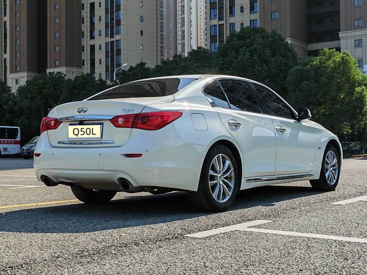 2018年1月英菲尼迪 Q50L  2016款 2.0T 悅享版