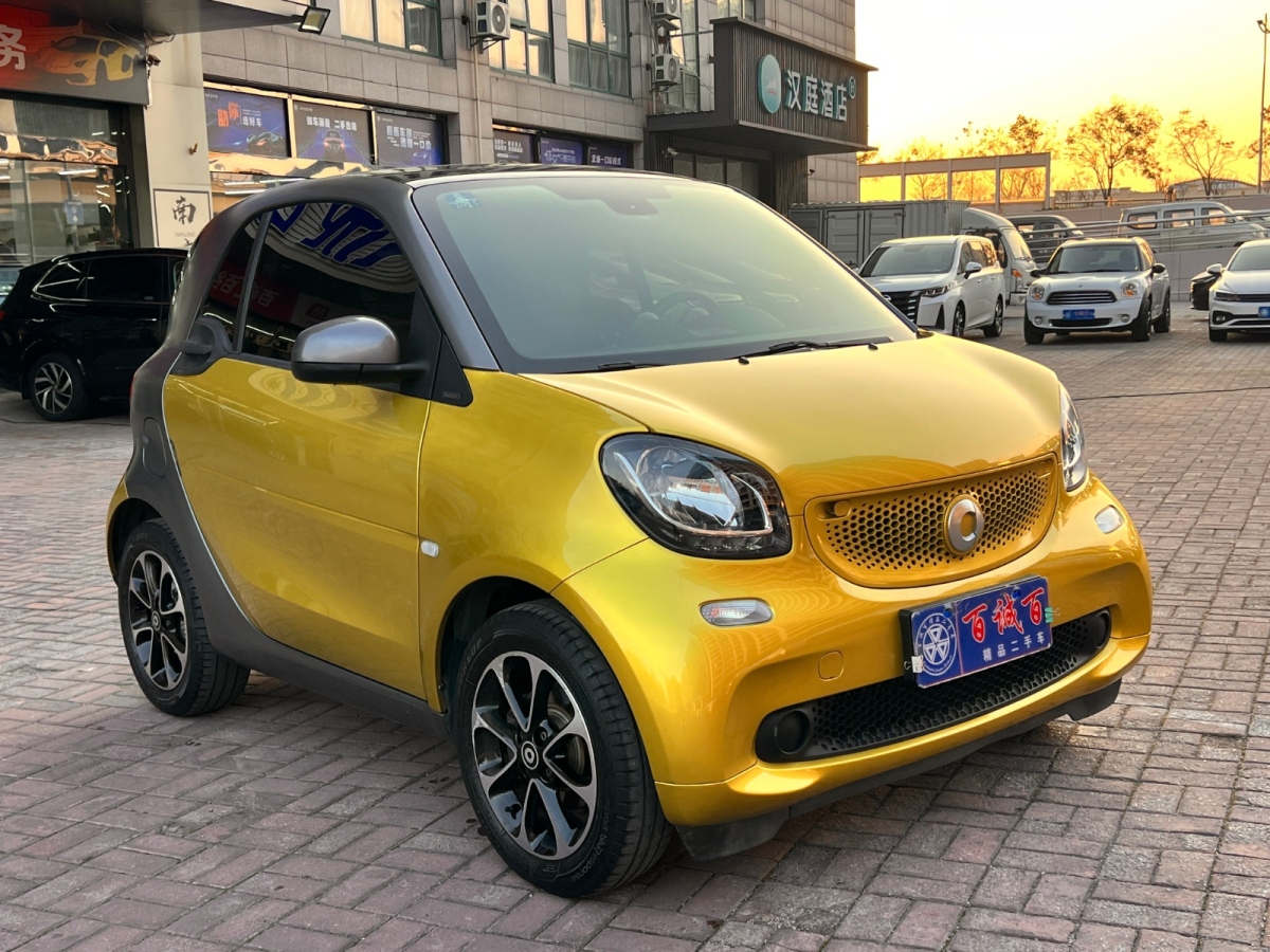 smart fortwo  2015款 1.0L 52千瓦硬頂激情版圖片