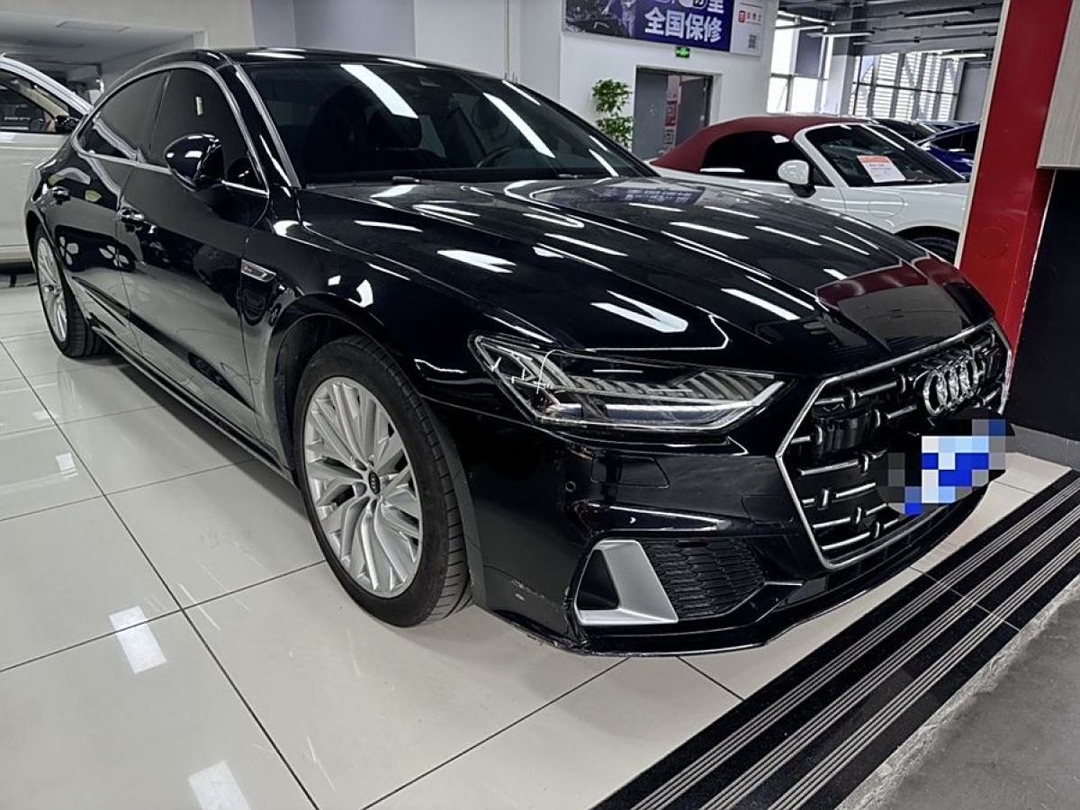 奧迪 奧迪A7L  2024款 45TFSI S-line 筑夢型 流晶套裝圖片