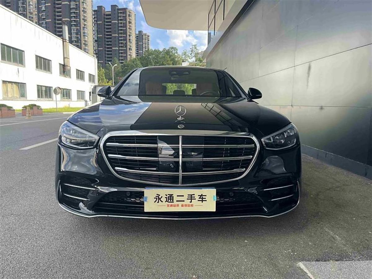 2023年6月奔馳 奔馳S級  2023款 改款 S 450 L 4MATIC