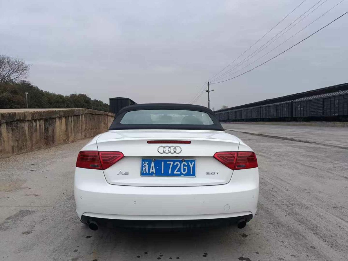 奧迪 奧迪A5  2012款 A5 Cabriolet 2.0T Quattro圖片