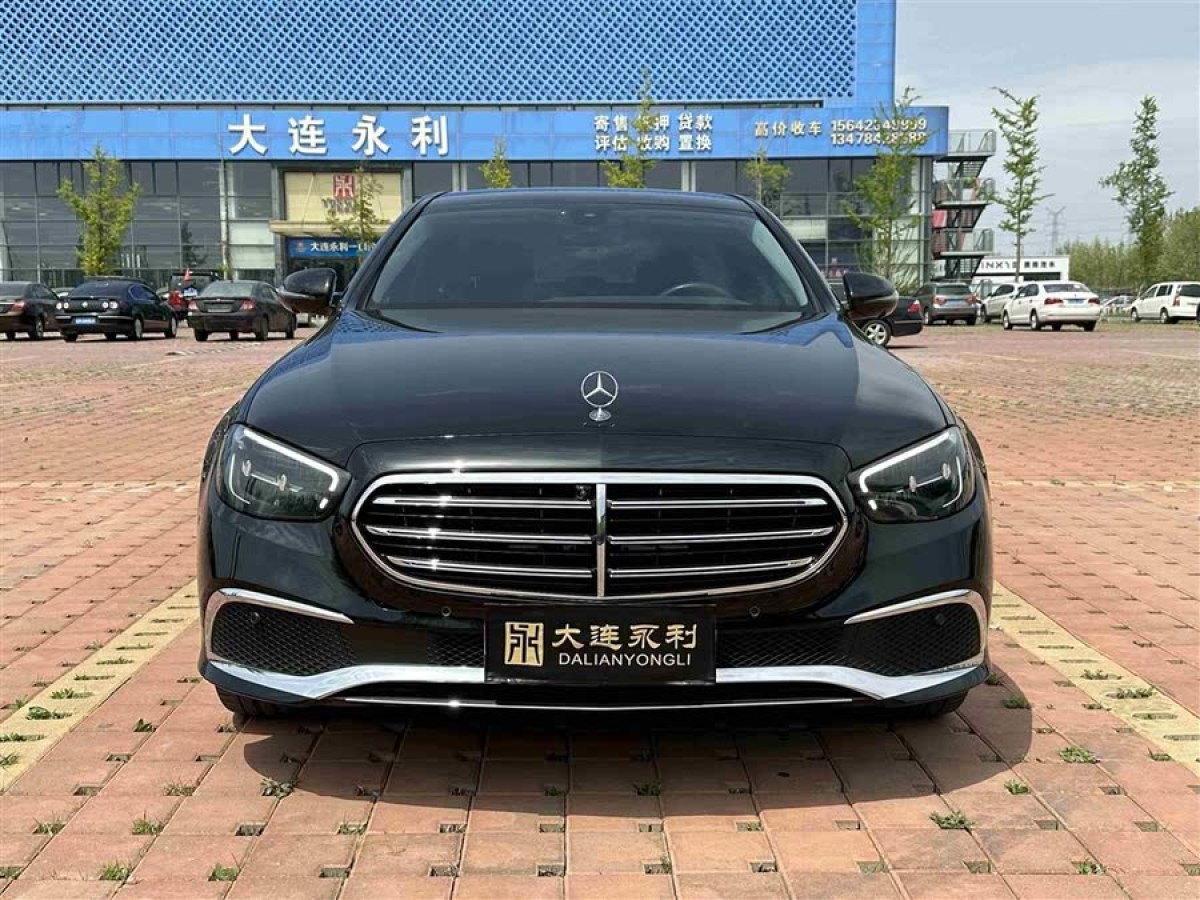 奔馳 奔馳E級  2021款 改款 E 300 L 時尚型圖片