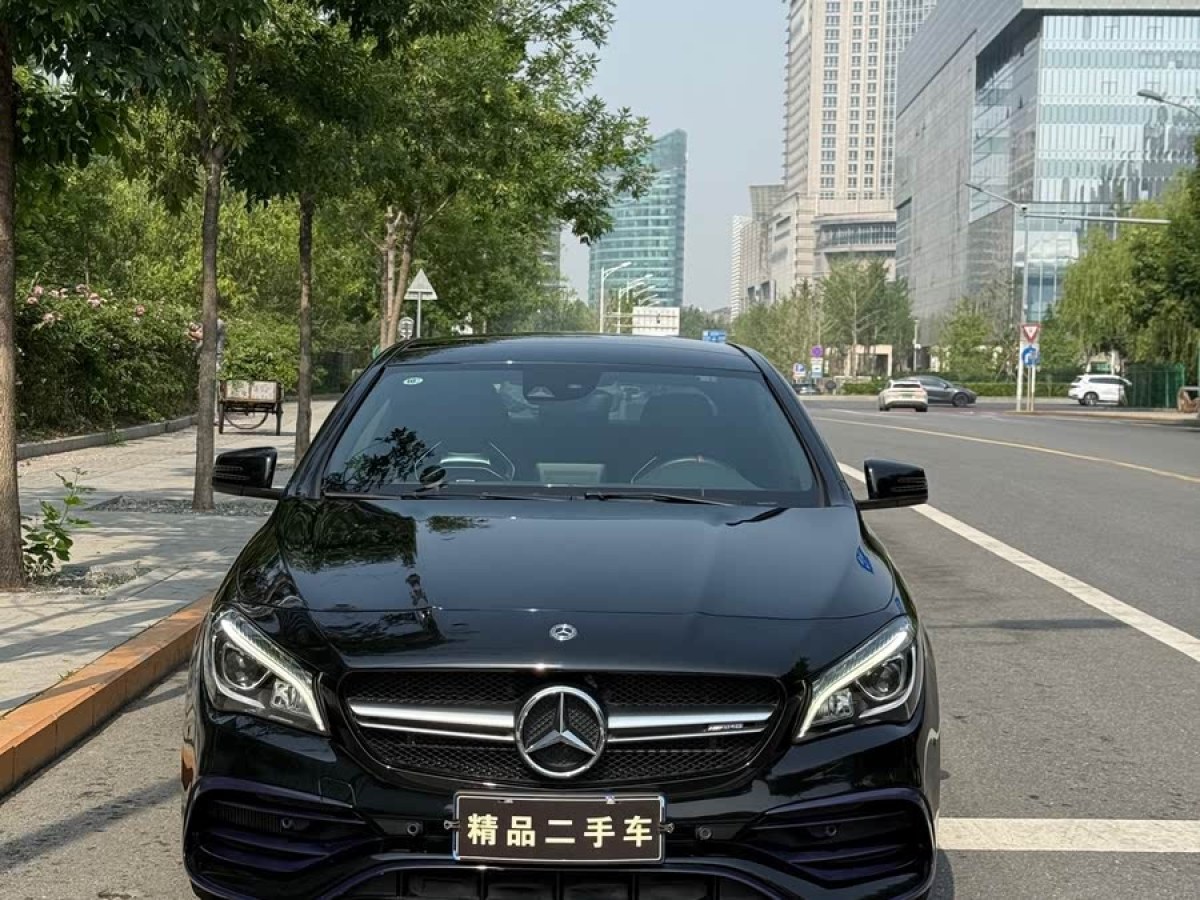 奔馳 奔馳CLA級AMG  2017款 改款 AMG CLA 45 4MATIC圖片
