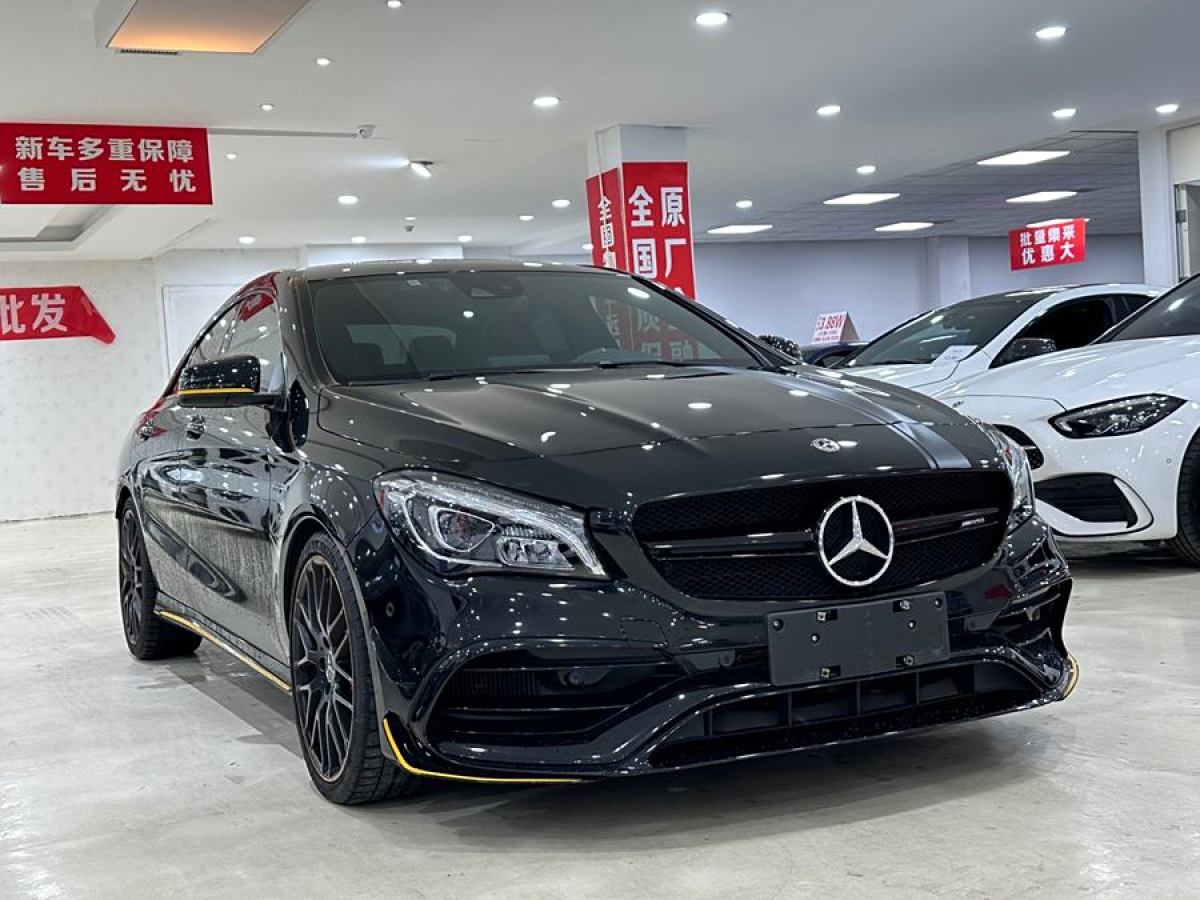 2017年11月奔馳 奔馳CLA級AMG  2017款 改款 AMG CLA 45 4MATIC