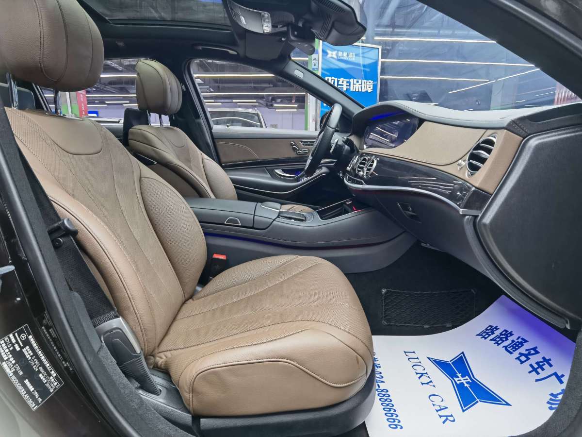 2020年1月奔驰 奔驰S级  2019款 S 450 L 4MATIC 臻藏版