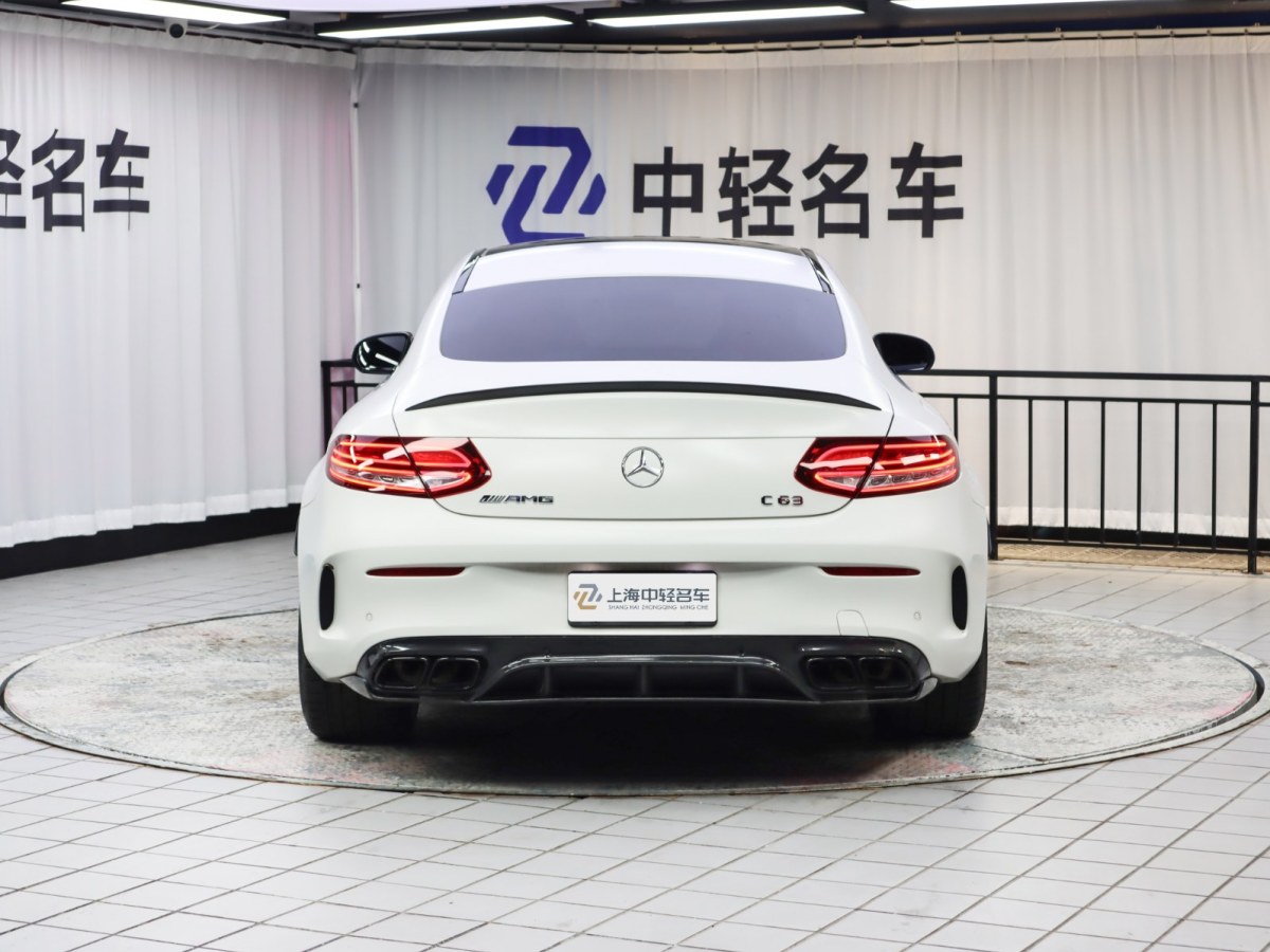 2020年4月奔馳 奔馳C級(jí)AMG  2019款 AMG C 63 轎跑車