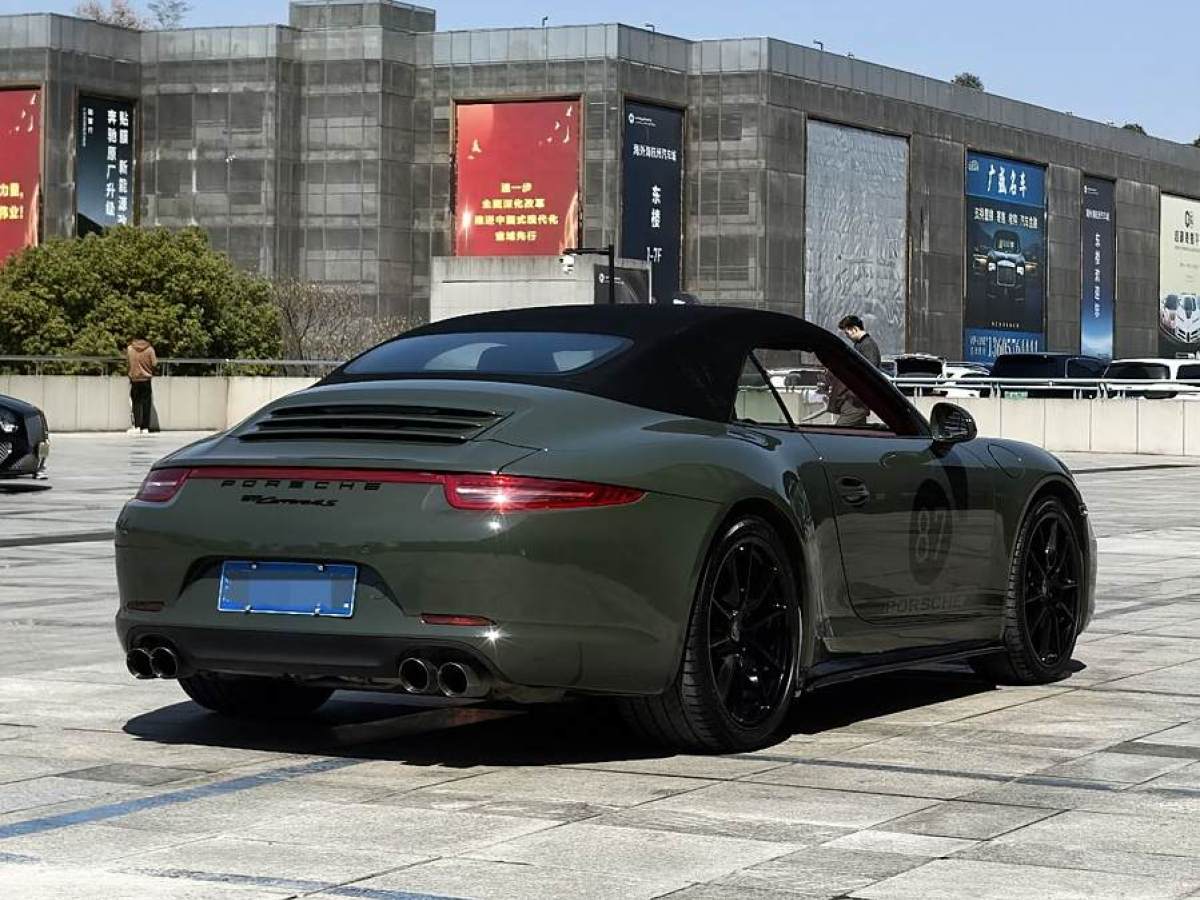 保時捷 911  2013款 Carrera 4 Cabriolet 3.4L圖片