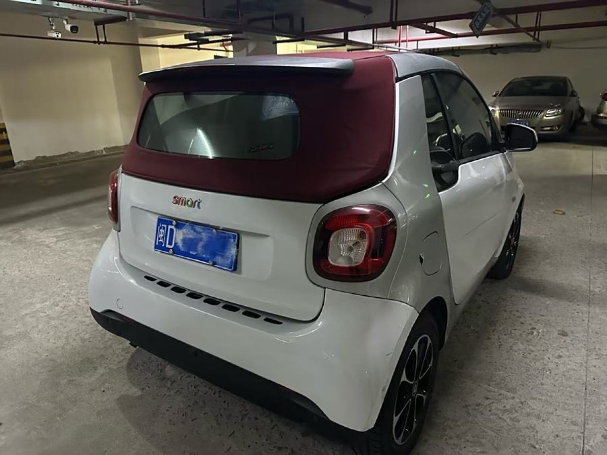 smart fortwo  2016款 1.0L 52千瓦敞篷激情版圖片