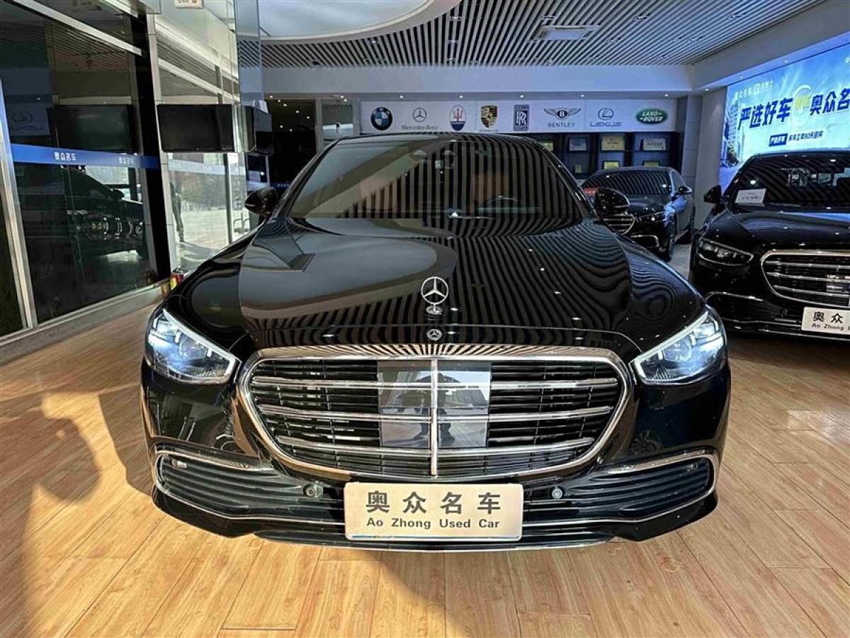 奔馳 奔馳S級(jí)  2021款 改款 S 400 L 商務(wù)型圖片