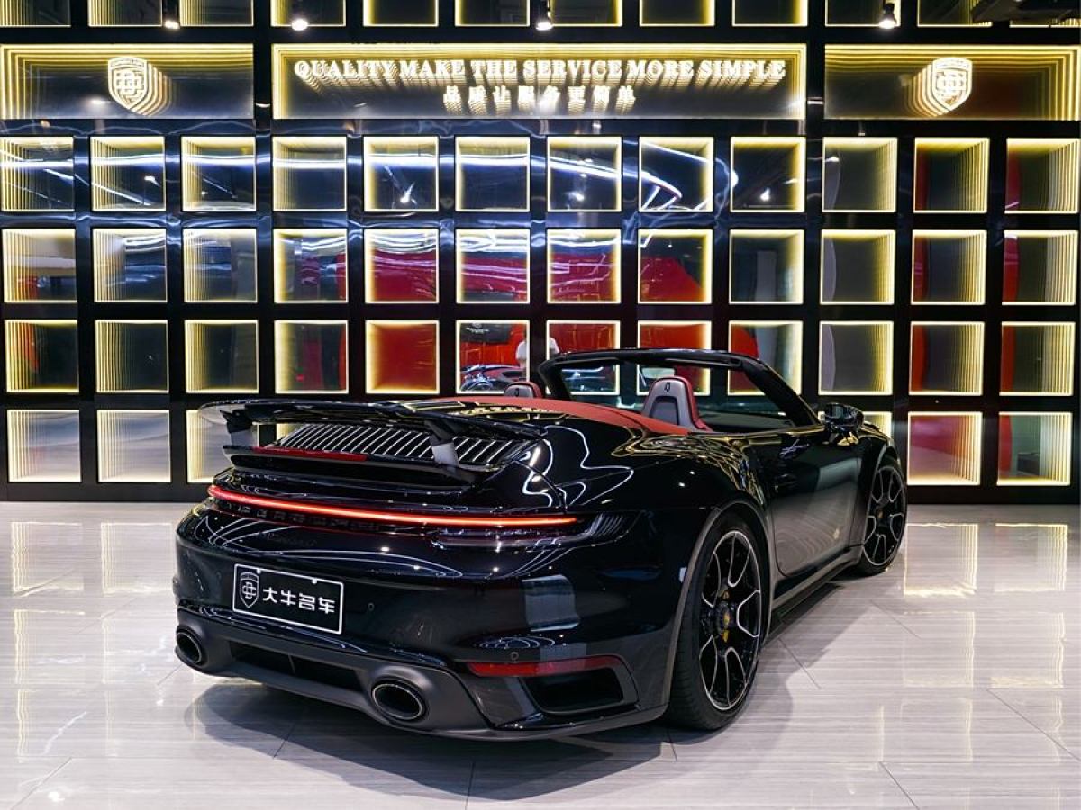 保時(shí)捷 911  2022款 Turbo S Cabriolet 3.8T圖片