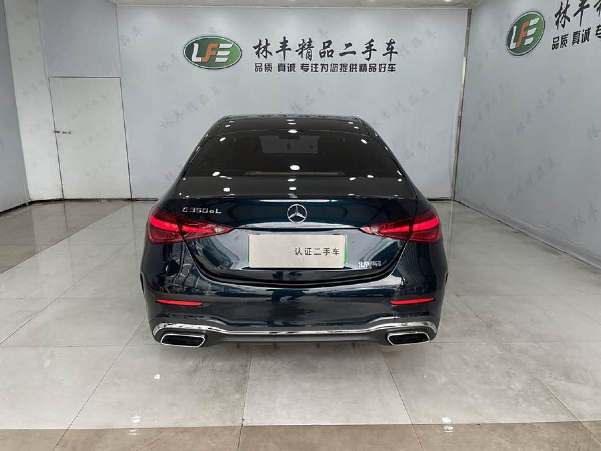 奔馳 奔馳C級新能源  2023款 改款 C 350 eL圖片