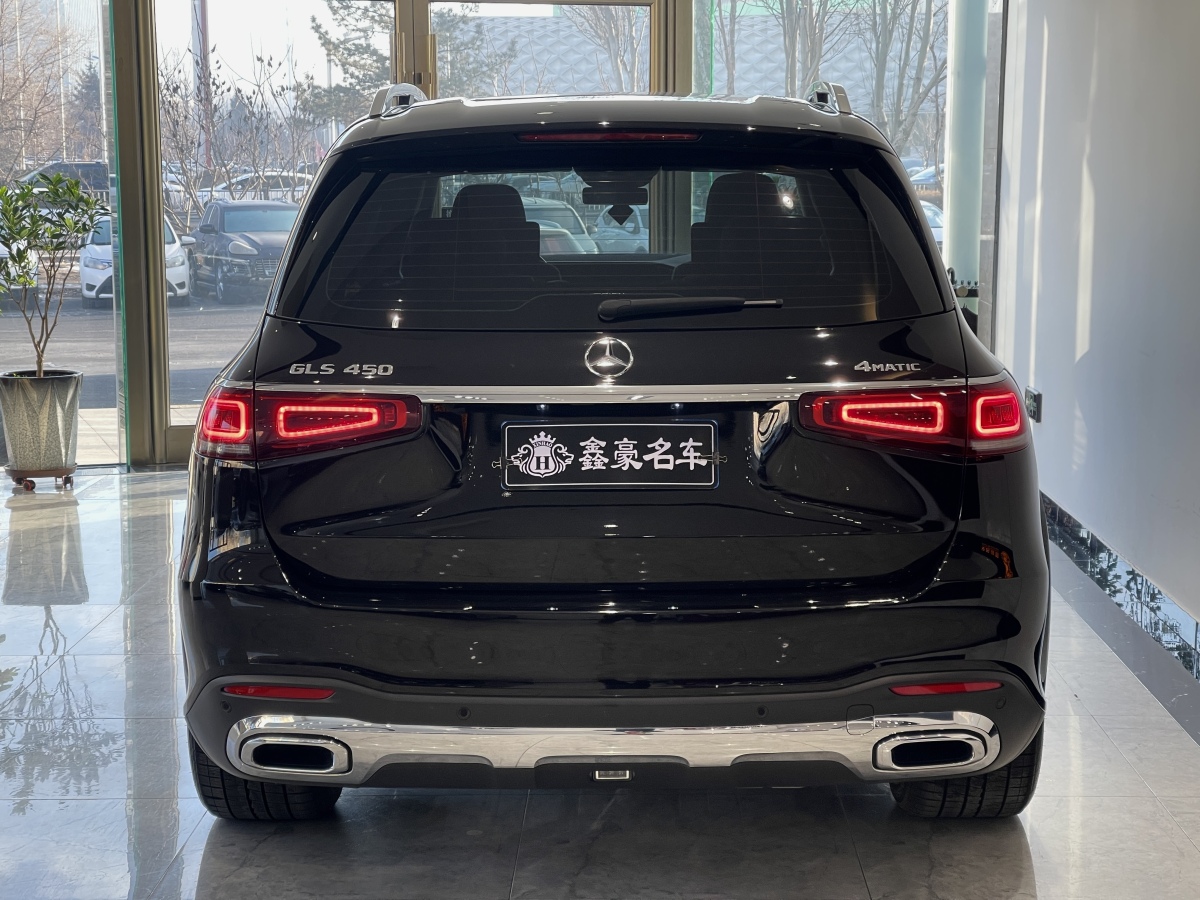 奔馳 奔馳GLS  2021款 改款 GLS 450 4MATIC 時(shí)尚型圖片